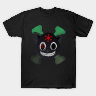 crazy cat devil cat T-Shirt